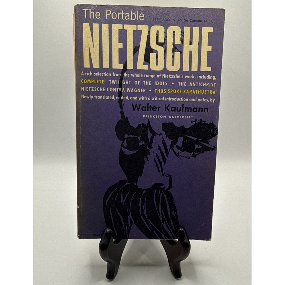 Vintage 1960 The Portable Nietzsche Walter Kaufmann Paperback Philosophy VGC